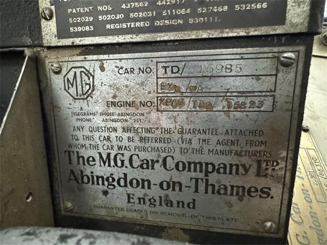 1952 MG TD Roadster (CC-2081596) for sale in Henderson, Nevada