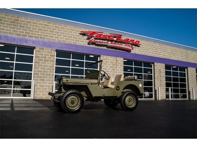 1948 Jeep CJ2 (CC-2081682) for sale in St. Charles, Missouri