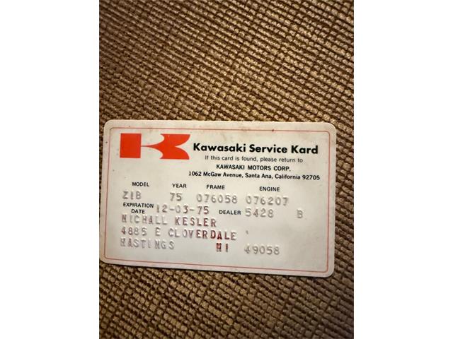 1975 Kawasaki Motorcycle (CC-2081716) for sale in Ramsey, Minnesota