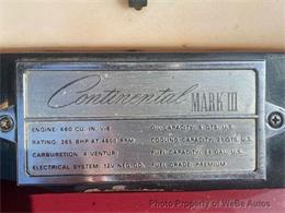 1969 Lincoln Mark III (CC-2081759) for sale in Hollywood, California