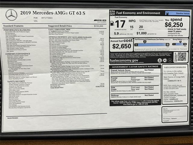 2019 Mercedes-Benz AMG GT (CC-2081794) for sale in Huntington Station, New York