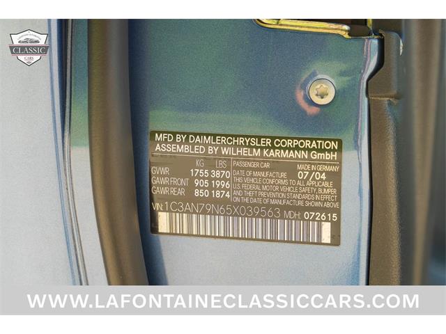 2005 Chrysler Crossfire (CC-2081804) for sale in Milford, Michigan