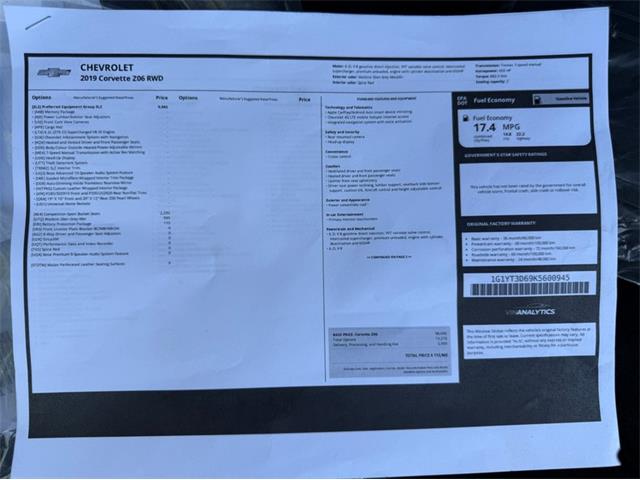 2019 Chevrolet Corvette (CC-2081830) for sale in Lincoln, Nebraska