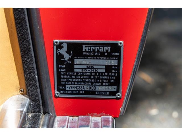 1989 Ferrari Mondial T (CC-2081916) for sale in Ft. Lauderdale, Florida