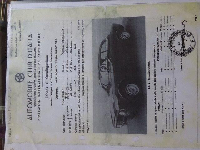 1965 Alfa Romeo Giulia (CC-2081975) for sale in Jacksonville, Florida