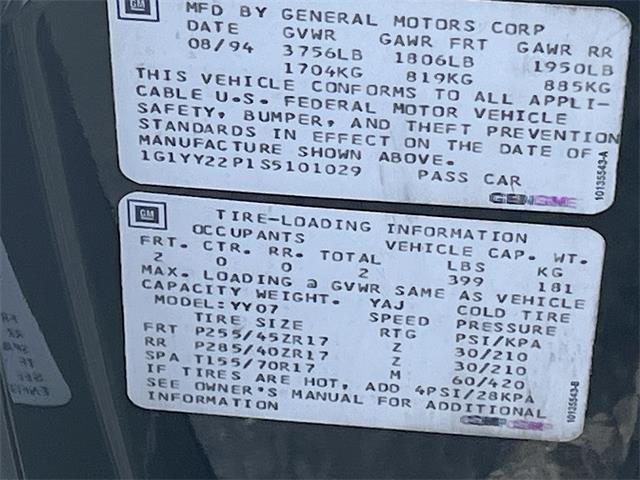 1995 Chevrolet Corvette (CC-2081991) for sale in Sarasota, Florida