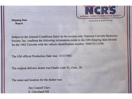 1963 Chevrolet Corvette (CC-2082060) for sale in Irvine, California