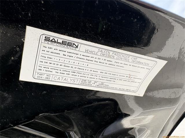 2002 Ford Mustang Saleen S281 (CC-2082065) for sale in Statesville, North Carolina