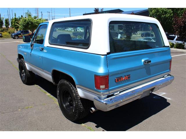 1987 GMC Jimmy (CC-2080213) for sale in Sherwood, Oregon