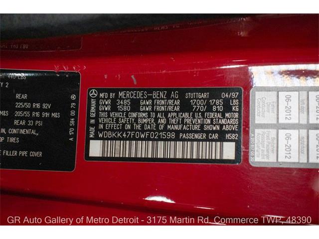 1998 Mercedes-Benz 230 (CC-2082315) for sale in Kentwood, Michigan