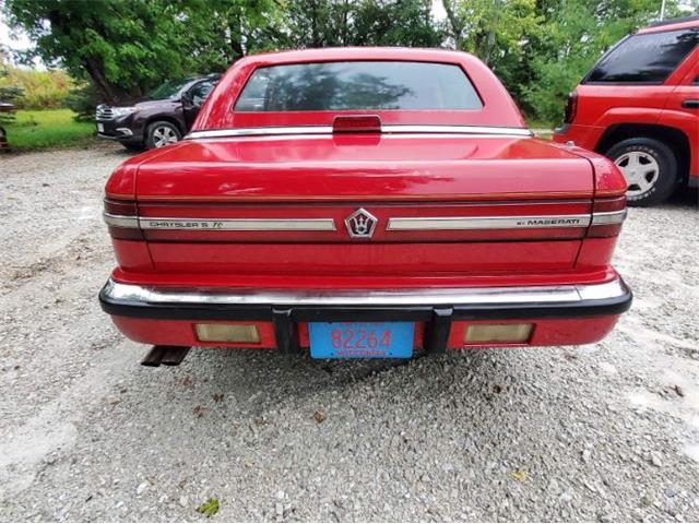 1989 Chrysler TC by Maserati (CC-2082321) for sale in Cadillac, Michigan