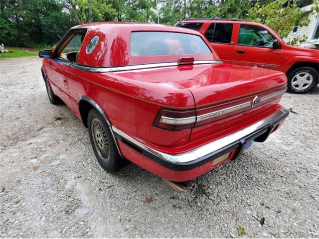 1989 Chrysler TC by Maserati (CC-2082321) for sale in Cadillac, Michigan