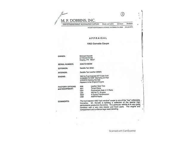 1963 Chevrolet Corvette (CC-2082394) for sale in Montreal, Quebec