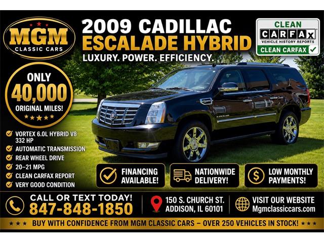 2009 Cadillac Escalade (CC-2082509) for sale in Addison, Illinois