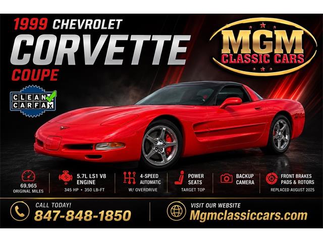 1999 Chevrolet Corvette (CC-2082517) for sale in Addison, Illinois