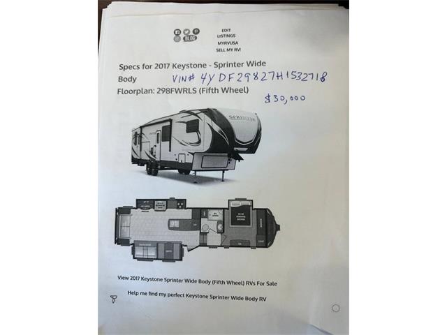 2017 Keystone Sprinter (CC-2082622) for sale in Fredericksburg, Texas