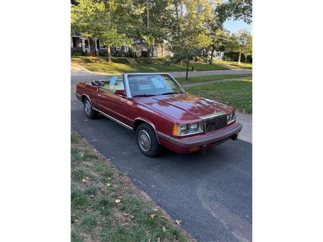 1986 Chrysler LeBaron (CC-2082660) for sale in Cadillac, Michigan
