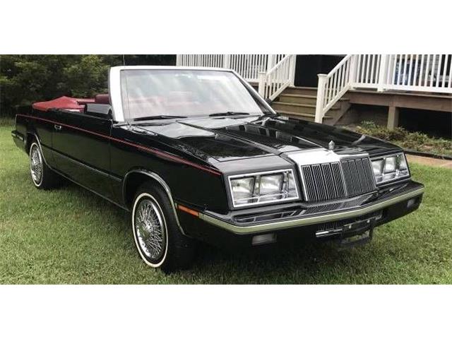 1985 Chrysler LeBaron (CC-2082665) for sale in Cadillac, Michigan