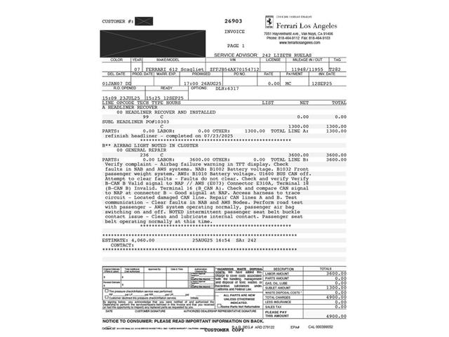 2007 Ferrari 612 (CC-2082753) for sale in Chatsworth, California