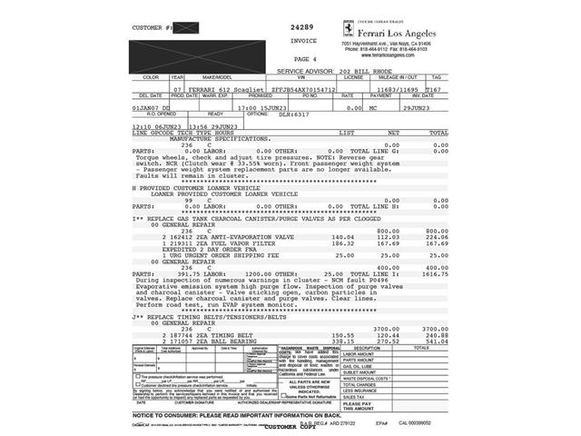 2007 Ferrari 612 (CC-2082753) for sale in Chatsworth, California