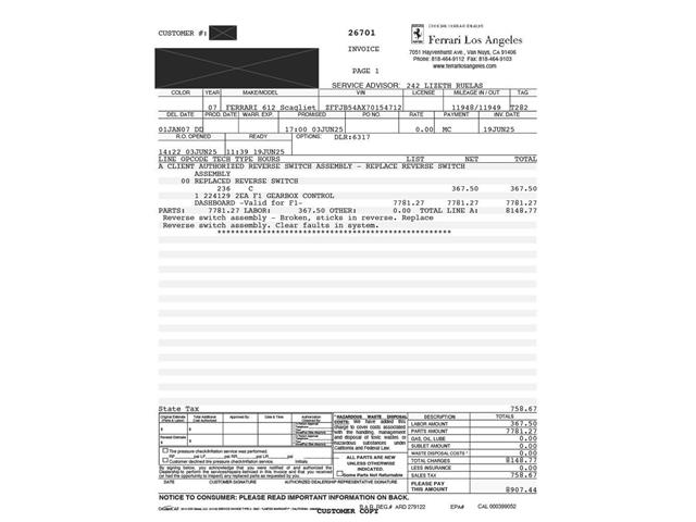 2007 Ferrari 612 (CC-2082753) for sale in Chatsworth, California