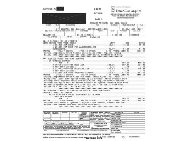 2007 Ferrari 612 (CC-2082753) for sale in Chatsworth, California