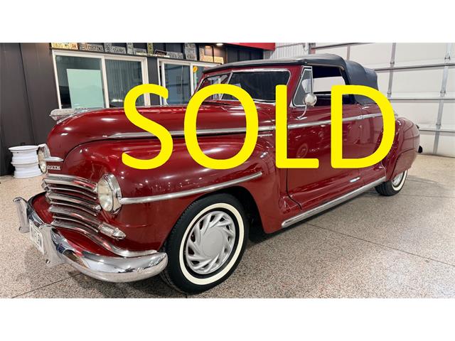 1947 Plymouth Convertible (CC-2082815) for sale in Annandale, Minnesota