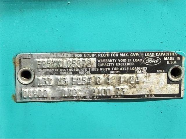 1971 Ford F250 (CC-2082851) for sale in Cadillac, Michigan