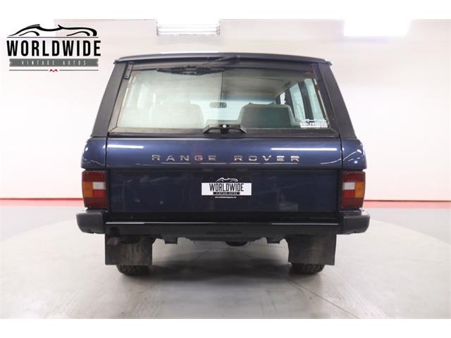 1987 Land Rover Range Rover (CC-2080290) for sale in Denver , Colorado