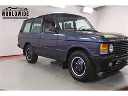 1987 Land Rover Range Rover (CC-2080290) for sale in Denver , Colorado
