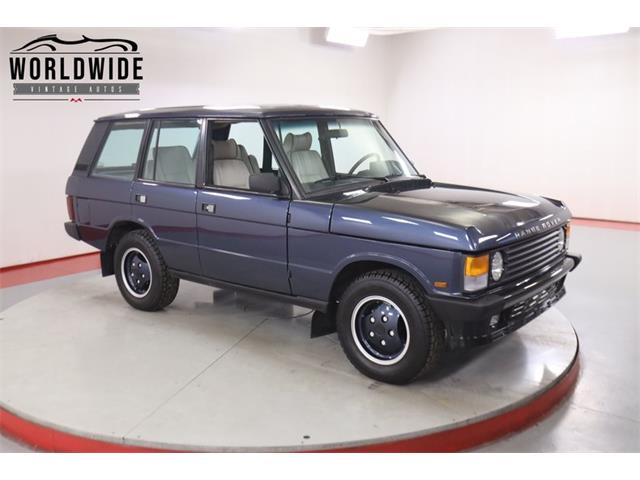 1987 Land Rover Range Rover (CC-2080290) for sale in Denver , Colorado