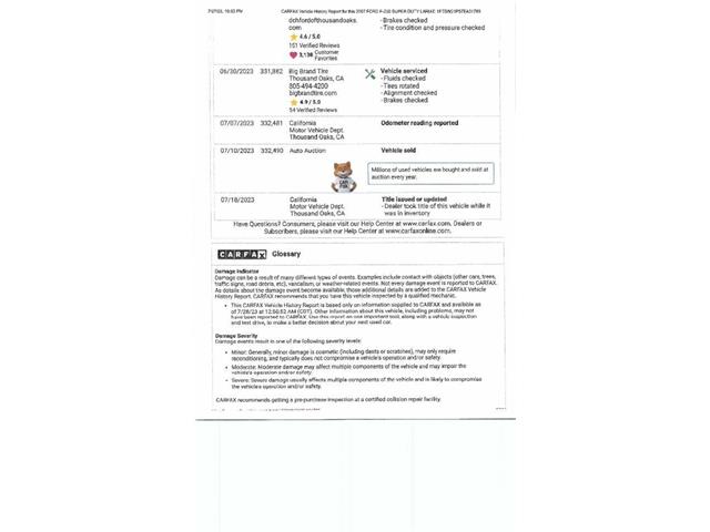 2007 Ford Super Duty (CC-2082927) for sale in Woodland Hills, California