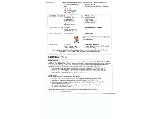 2007 Ford Super Duty (CC-2082927) for sale in Woodland Hills, California