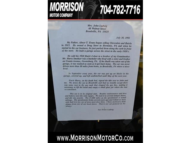 1928 Buick Master (CC-2083183) for sale in Concord, North Carolina