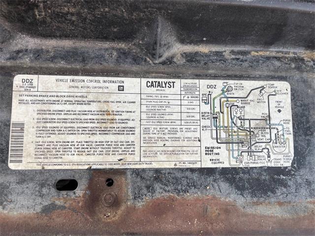 1983 Chevrolet C/K (CC-2083185) for sale in Knightstown, Indiana
