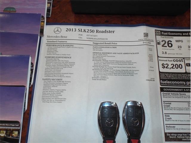 2013 Mercedes-Benz SLK 55 AMG (CC-2083189) for sale in Clarksburg, Maryland