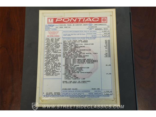 1976 Pontiac Firebird (CC-2083420) for sale in Mesa, Arizona