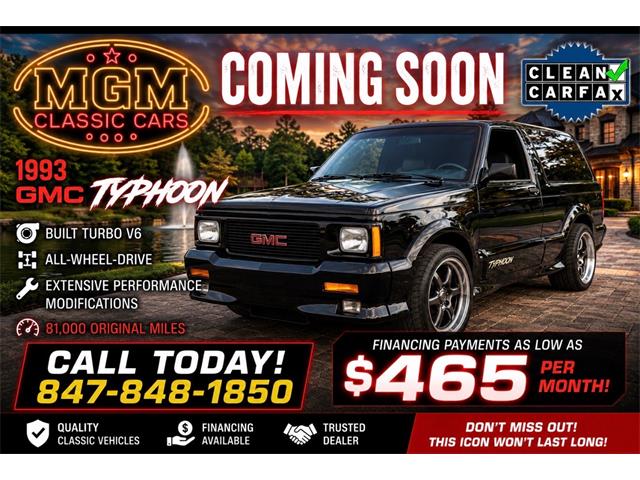 1993 GMC Typhoon (CC-2083459) for sale in Addison, Illinois