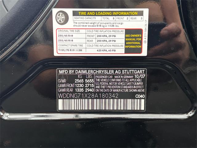 2008 Mercedes-Benz S-Class (CC-2083663) for sale in Los Angeles, California