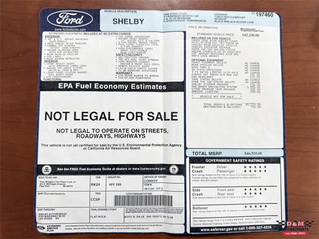 2008 Ford Shelby GT500  (CC-2083677) for sale in Glen Ellyn, Illinois