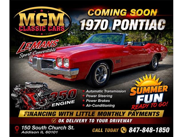 1970 Pontiac LeMans (CC-2080368) for sale in Addison, Illinois