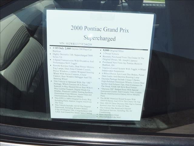 2000 Pontiac Grand Prix (CC-2080371) for sale in Greensboro, North Carolina