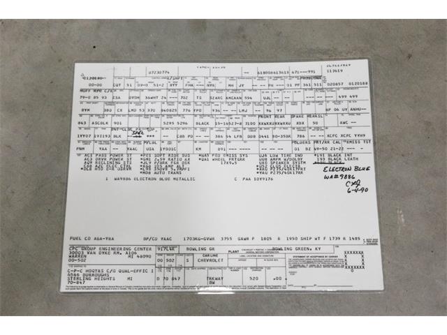 1990 Chevrolet Corvette (CC-2083794) for sale in Kentwood, Michigan