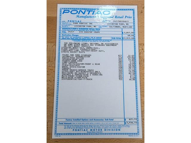 1966 Pontiac GTO (CC-2080391) for sale in Homer City, Pennsylvania