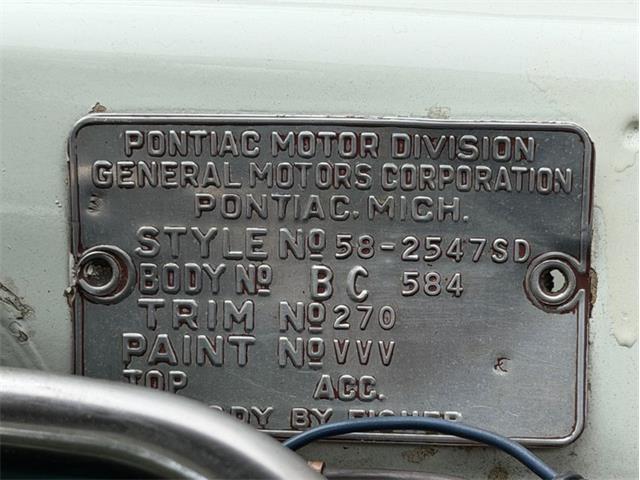 1958 Pontiac Bonneville (CC-2083958) for sale in Newfield, New Jersey