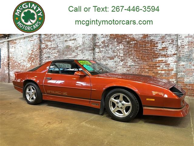 1988 Chevrolet Camaro (CC-2083965) for sale in Reading, Pennsylvania
