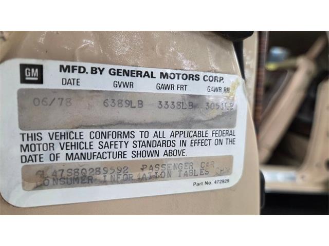 1978 Cadillac Eldorado (CC-2084103) for sale in Mankato, Minnesota