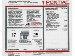 1995 Pontiac Firebird (CC-2080449) for sale in West Chester, Pennsylvania