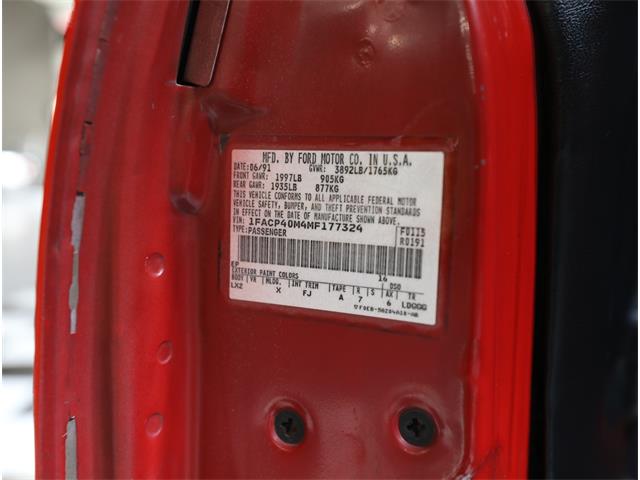 1991 Ford Mustang (CC-2084495) for sale in Addison, Illinois