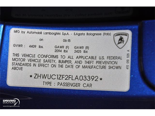 2015 Lamborghini Huracan (CC-2084568) for sale in West Palm Beach, Florida